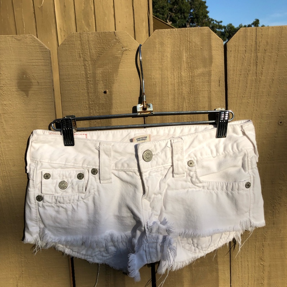 White shorts